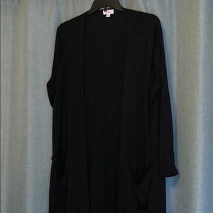 EUC Lularoe XL BLACK Sarah